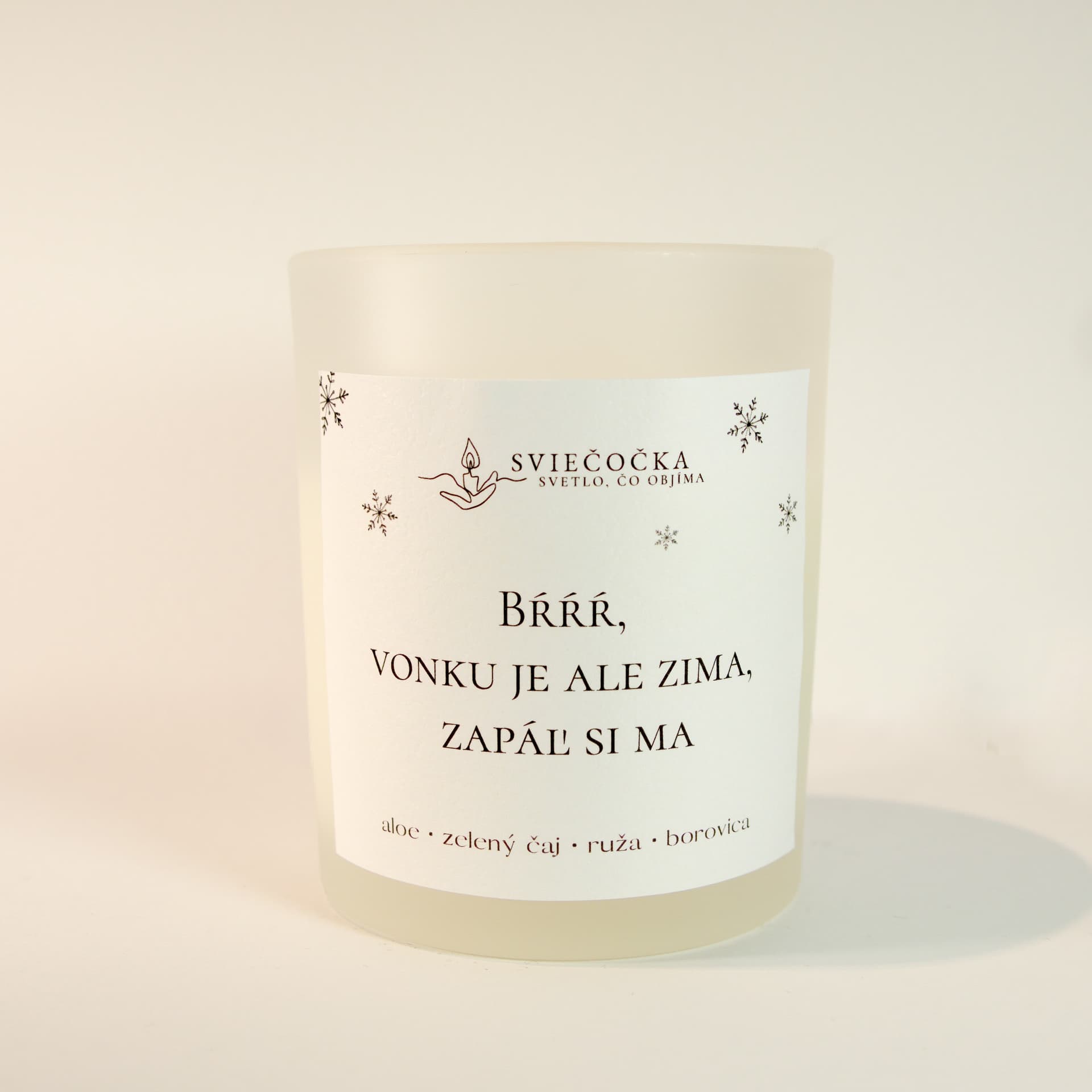Zapáľ si ma aloe · zelený čaj · ruža · borovica 140g ručne vyrábaná sójová sviečka sójový vosk - pohľad 4